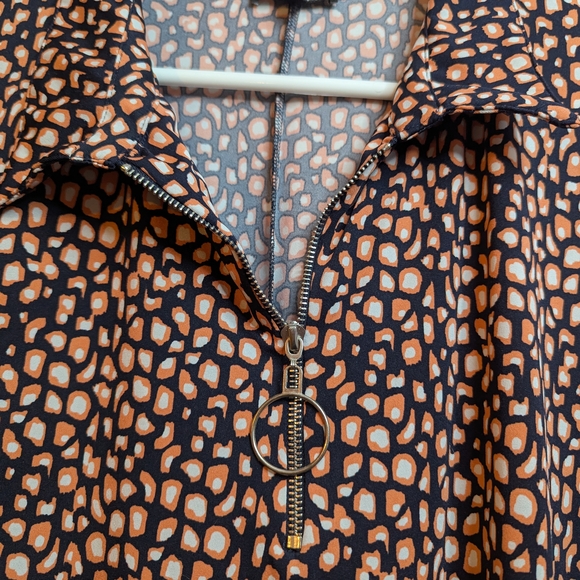 Ava & Grace Black and Tan Sleeveless Dress - Picture 10 of 11